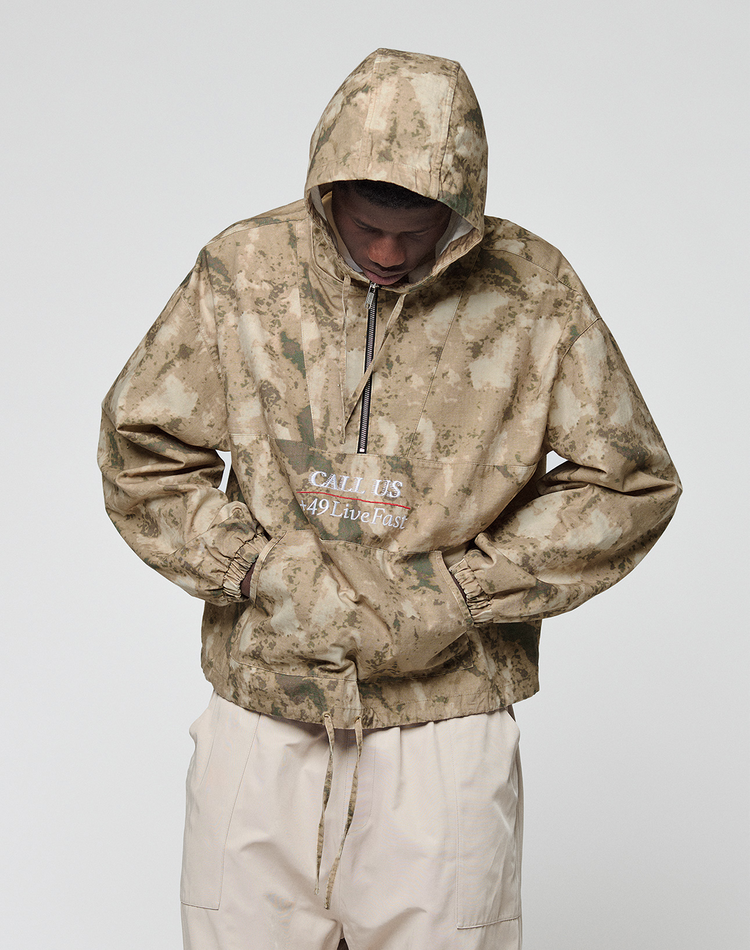 LFDY Camo Halfzip Jacket