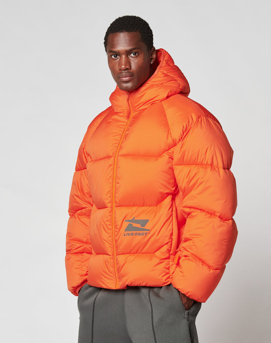 Live Fast Puffer Jacket