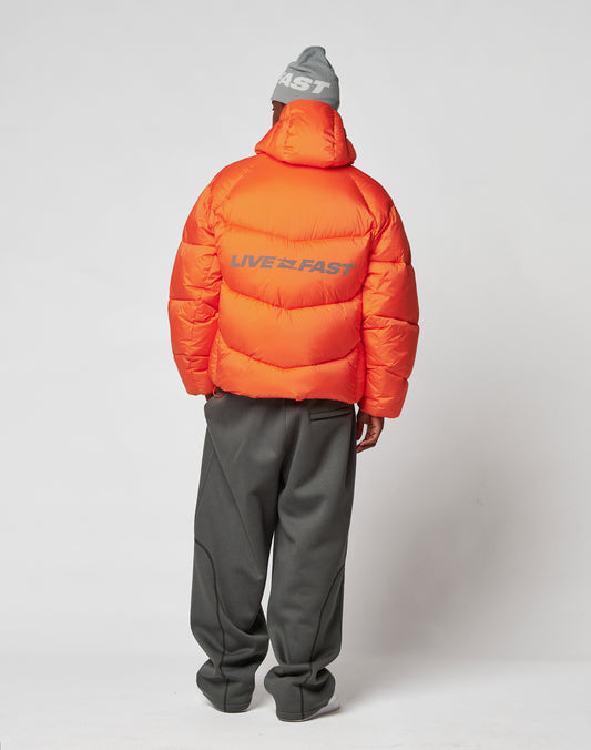 Live Fast Puffer Jacket