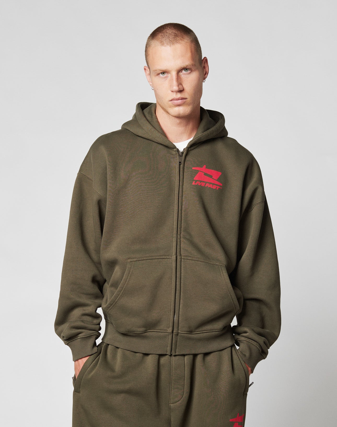 Live Fast Sweatsuit Jacket