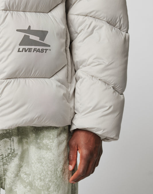 Live Fast Puffer Jacket