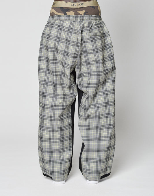 LFDY Plaid Shell Pants