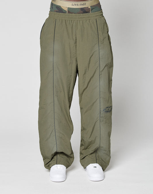 LFDY Waxed Nylon Trackpants