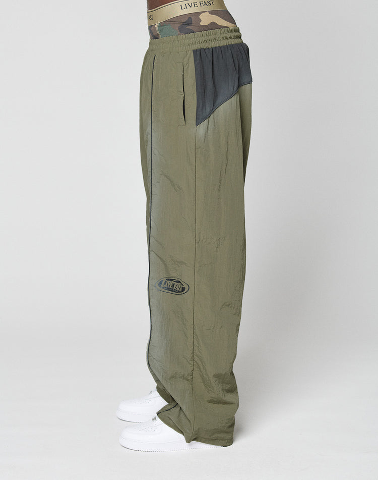 LFDY Waxed Nylon Trackpants