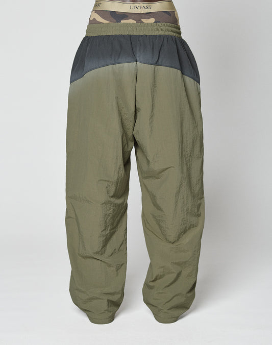 LFDY Waxed Nylon Trackpants