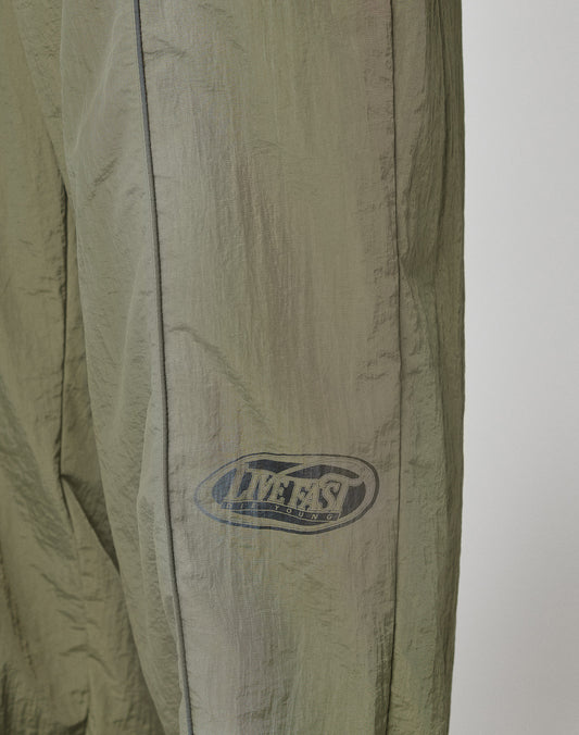 LFDY Waxed Nylon Trackpants