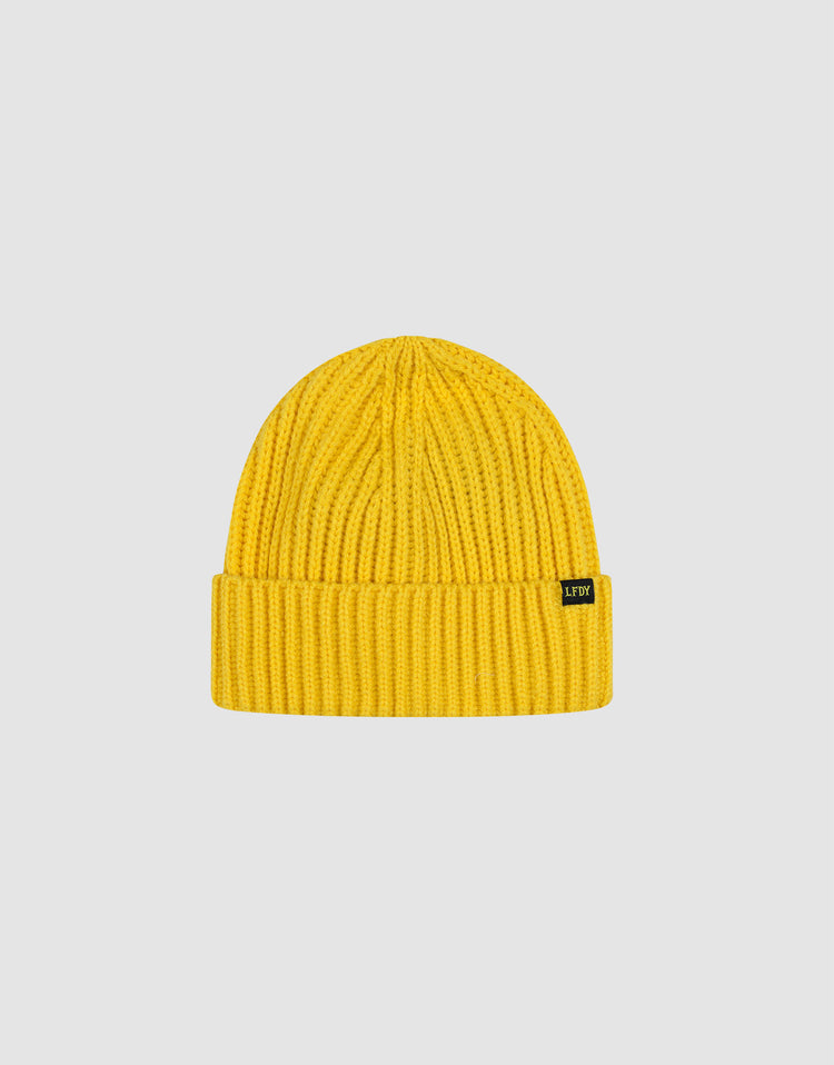 Rib Knit Beanie