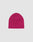 A plain, bright pink Script Beanie by LIVE FAST DIE YOUNG, made from Polyacryl and One Size fits all, is centered on a light gray background. This beanie blends comfort and style for any casual outfit.