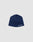 The Live Fast Performance Beanie by LIVE FAST DIE YOUNG is a blue fitted hat with "LIVE FAST" embroidered in white on the lower right and features a thin fleece lining, shown against a plain light gray background.