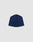 The Live Fast Performance Beanie by LIVE FAST DIE YOUNG is shown in solid navy blue against a white background, front view. It features a simple, unadorned design with a slightly pointed top and includes a dünne Fleece Innenseite for extra comfort.