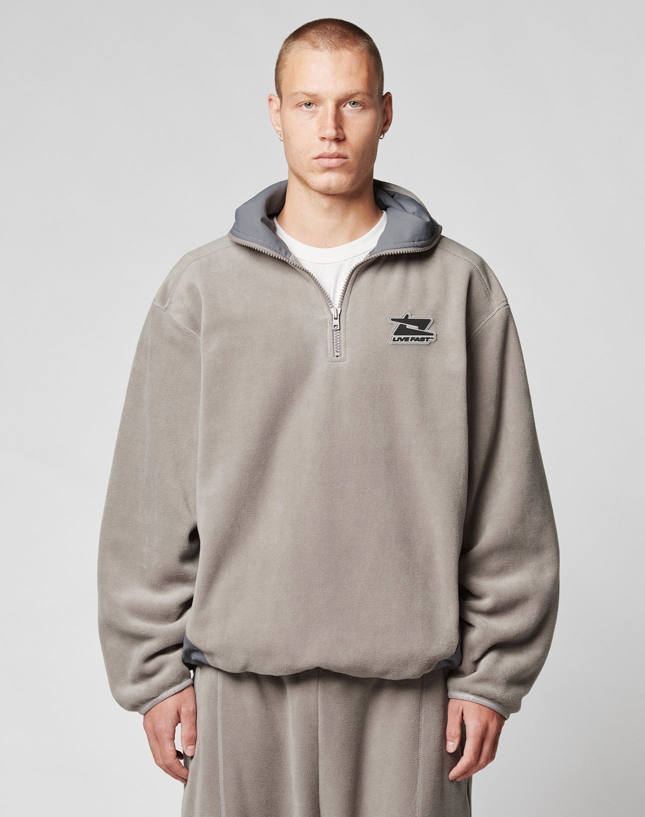Live Fast Fleece Halfzip
