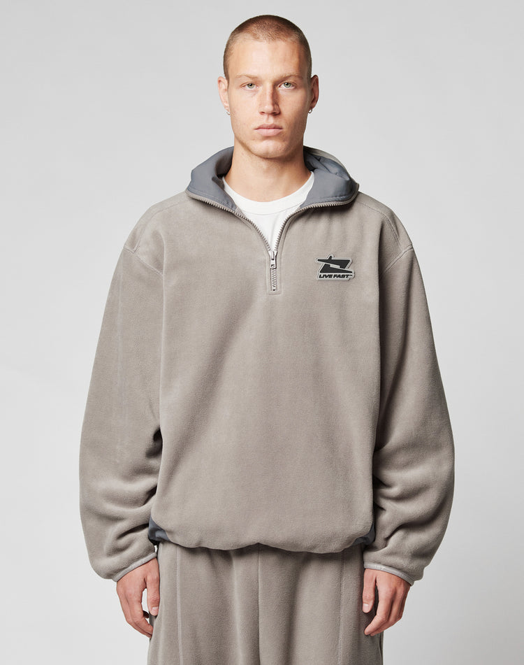Live Fast Fleece Halfzip