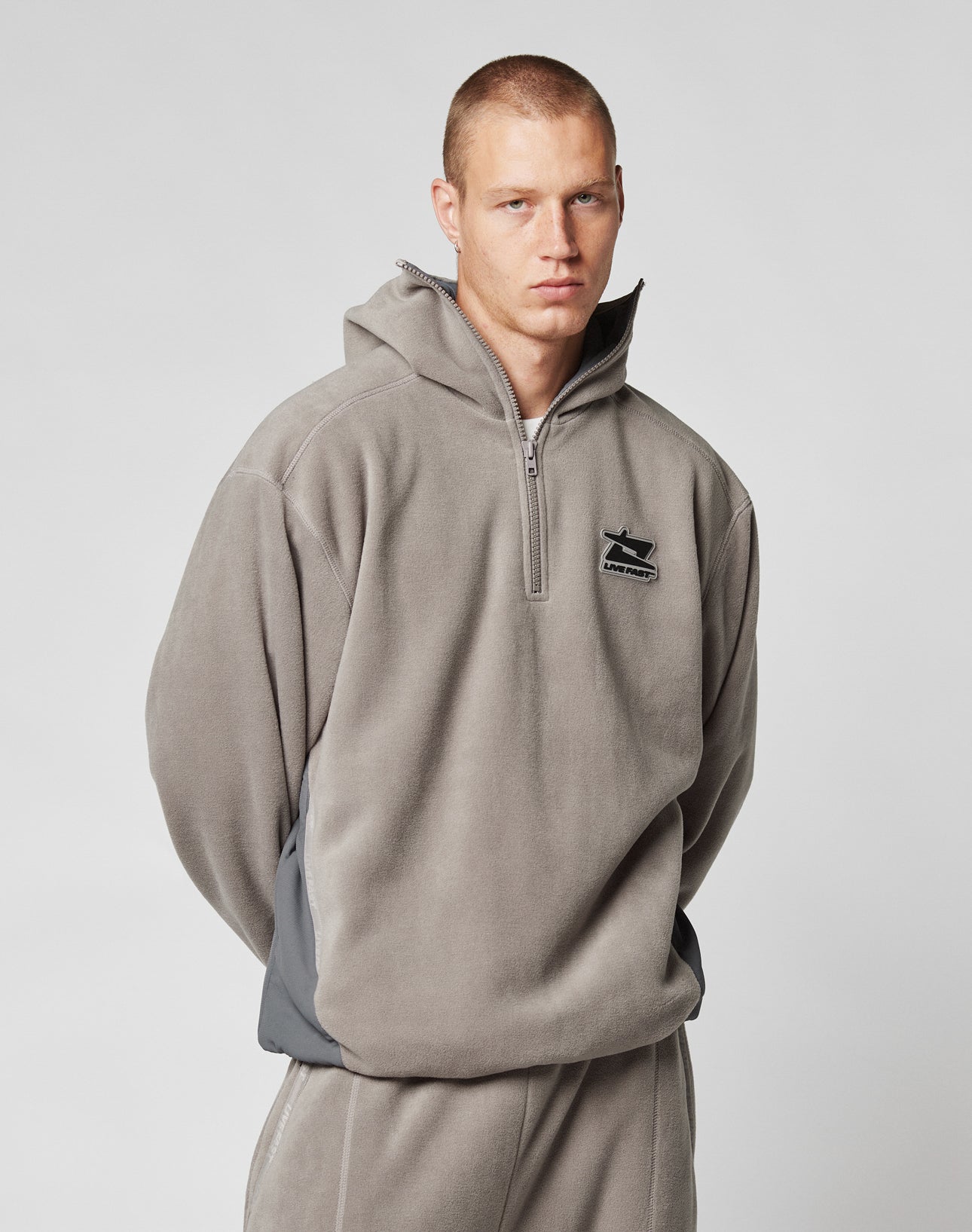 Live Fast Fleece Halfzip