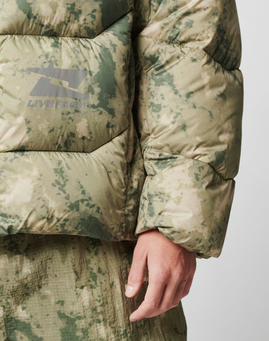 Live Fast Puffer Jacket
