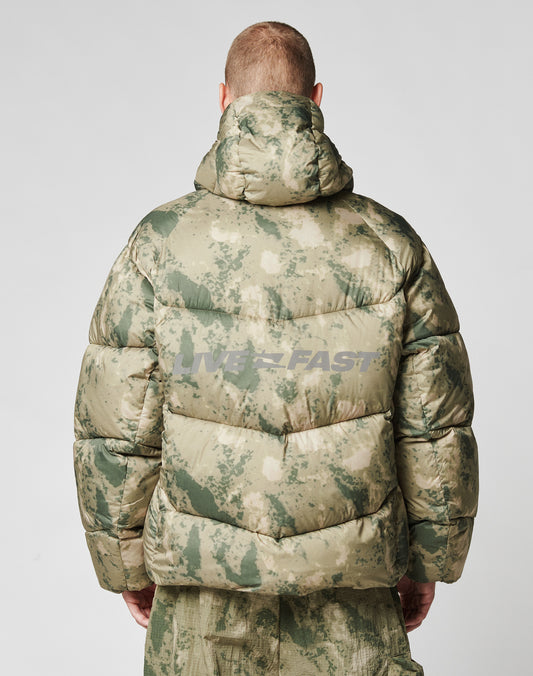 Live Fast Puffer Jacket