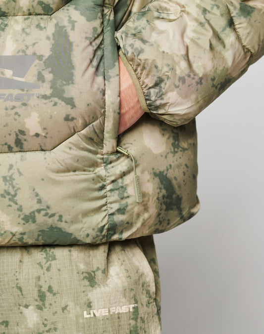Live Fast Puffer Jacket