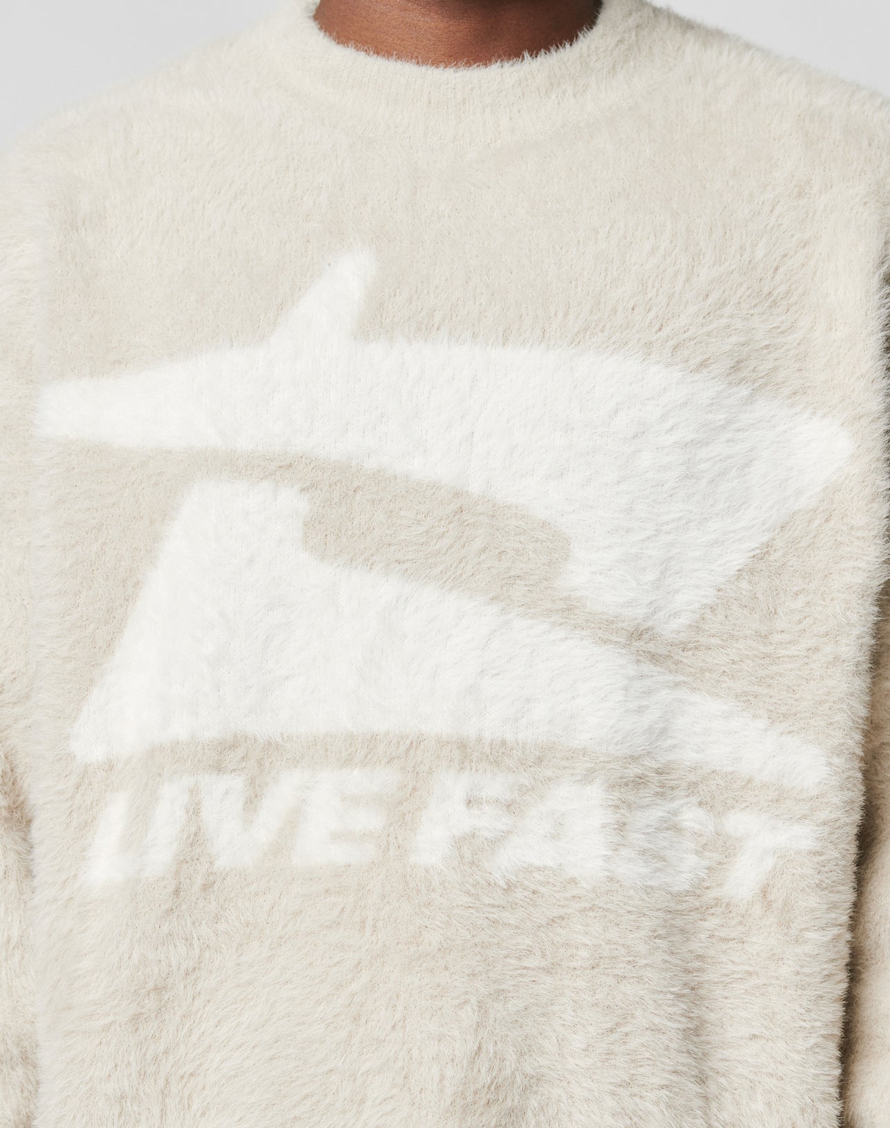 Live Fast Fuzzy Sweater