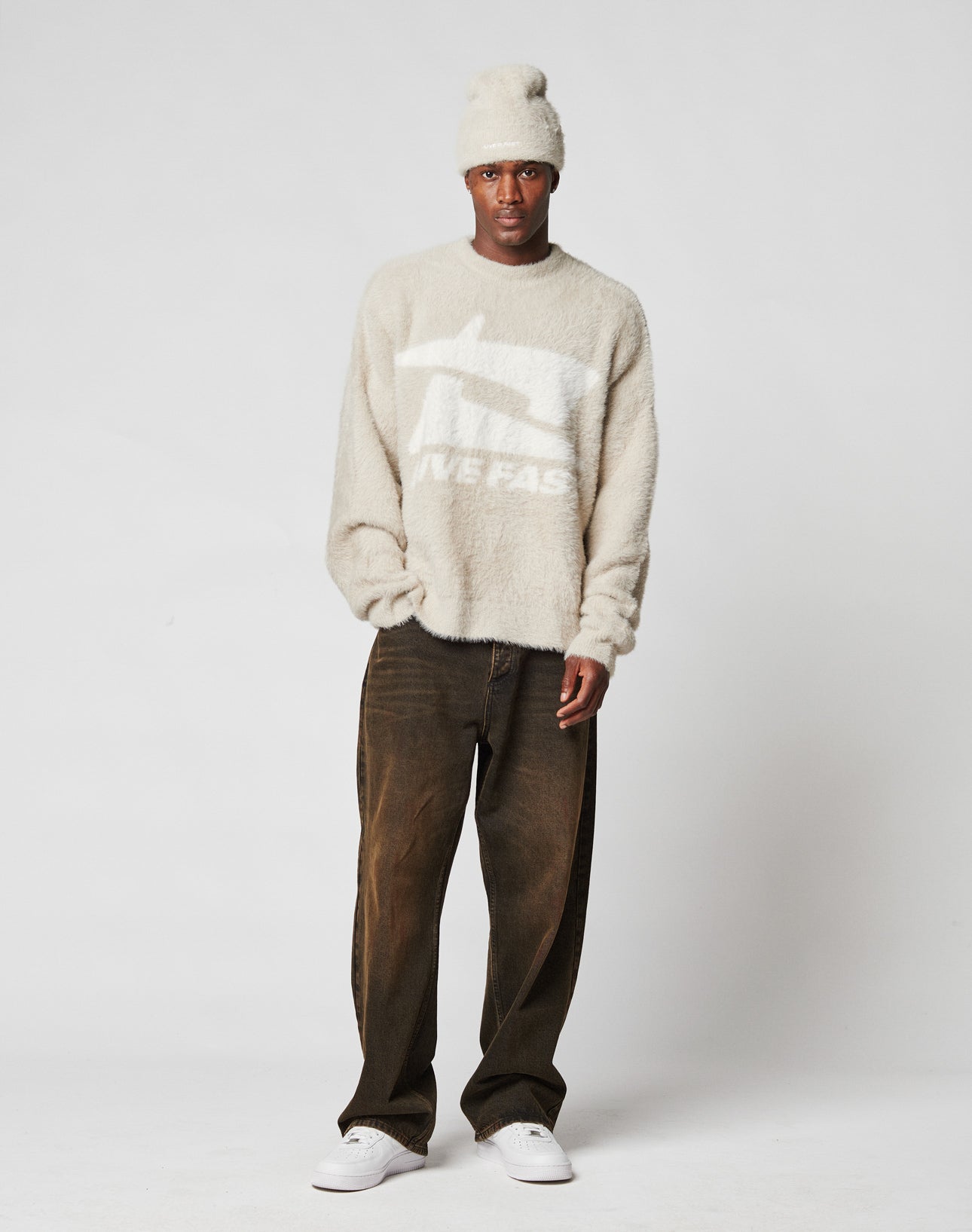 Live Fast Fuzzy Sweater