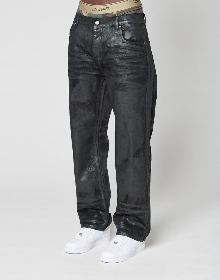 LFDY Waxed Straight Denim