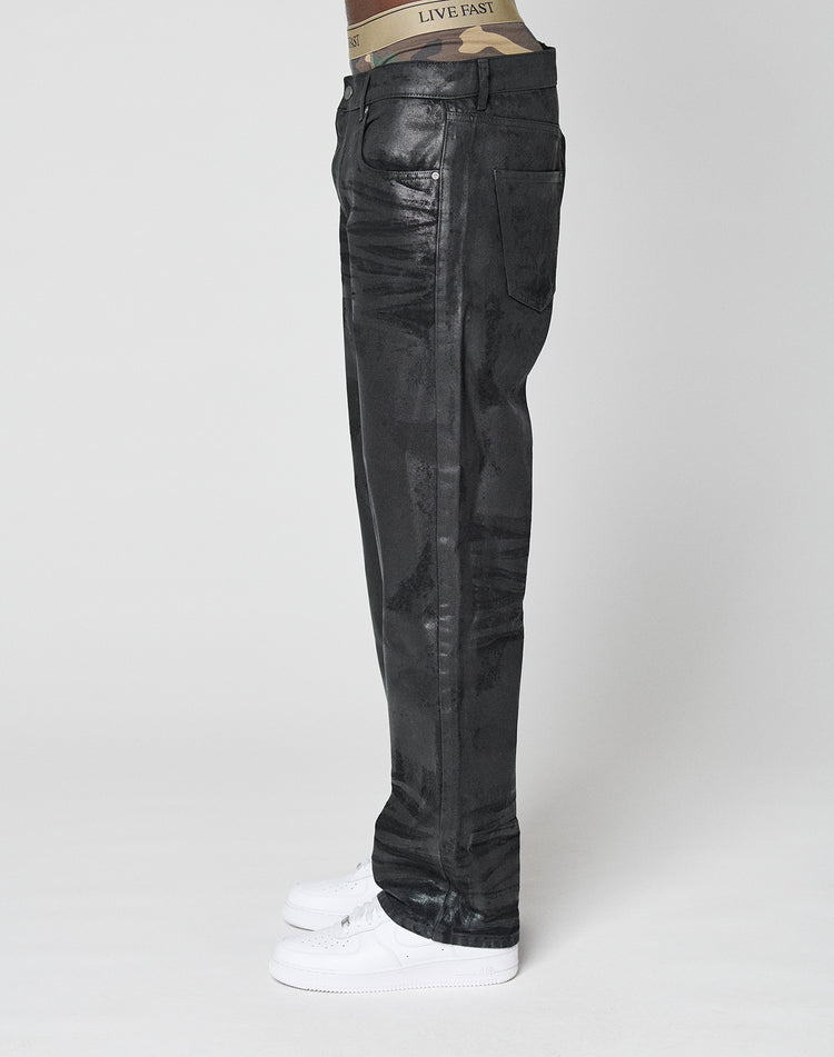 LFDY Waxed Straight Denim