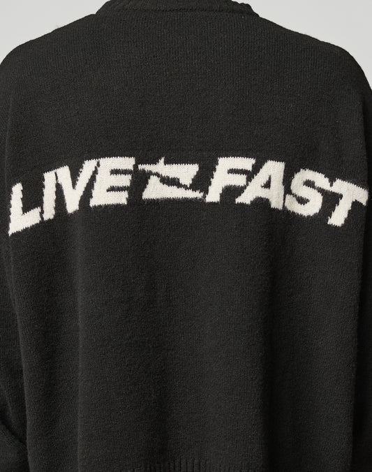 Live Fast Boucle Sweater