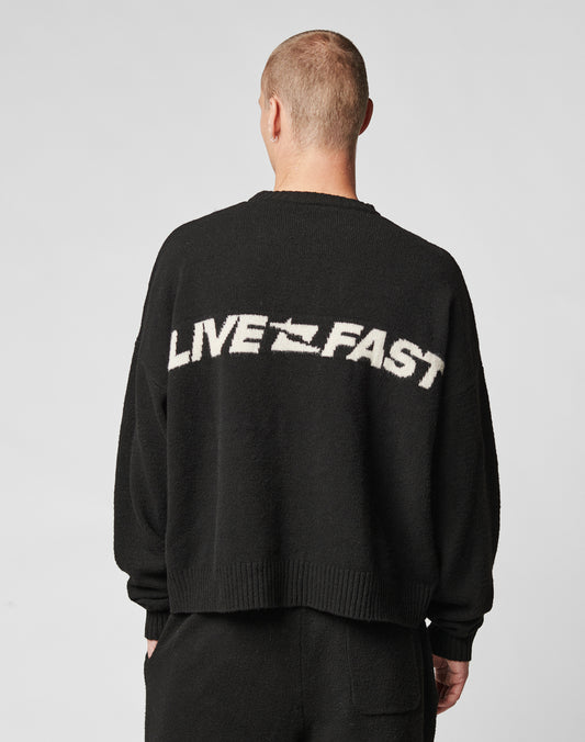 Live Fast Boucle Sweater