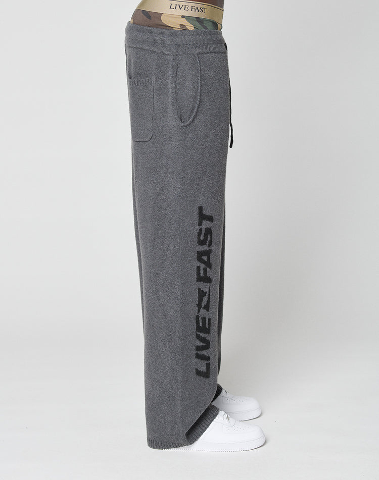 Live Fast Boucle Pants