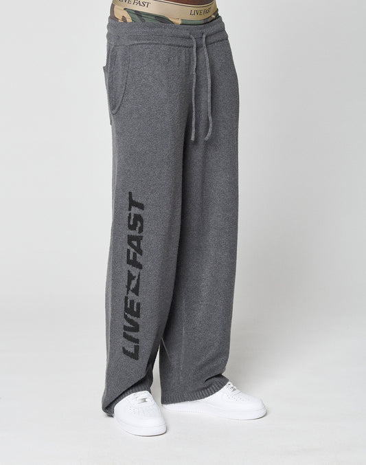 Live Fast Boucle Pants