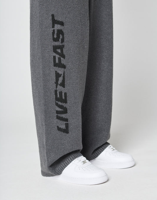 Live Fast Boucle Pants