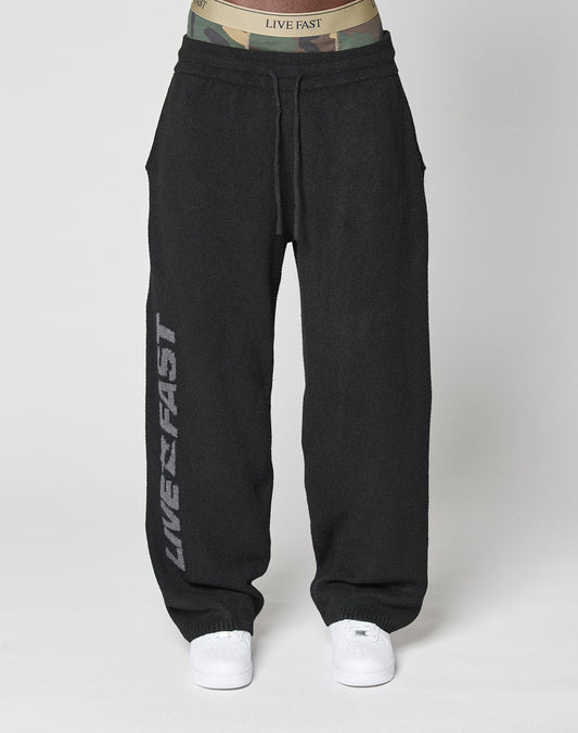 Live Fast Boucle Pants