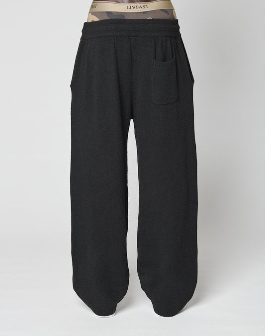 Live Fast Boucle Pants