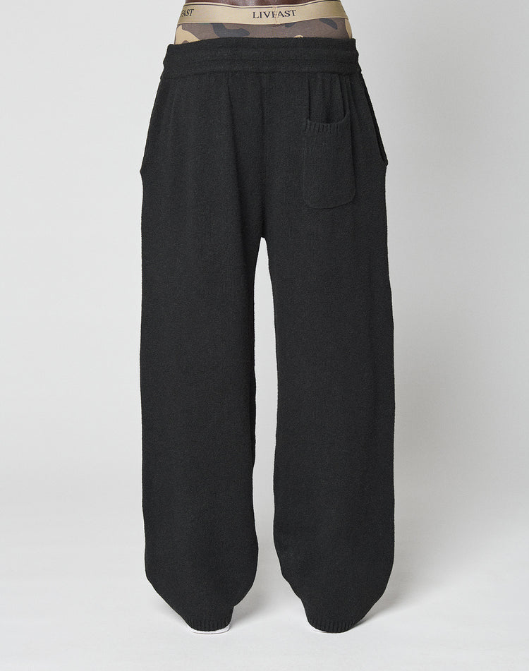 Live Fast Boucle Pants