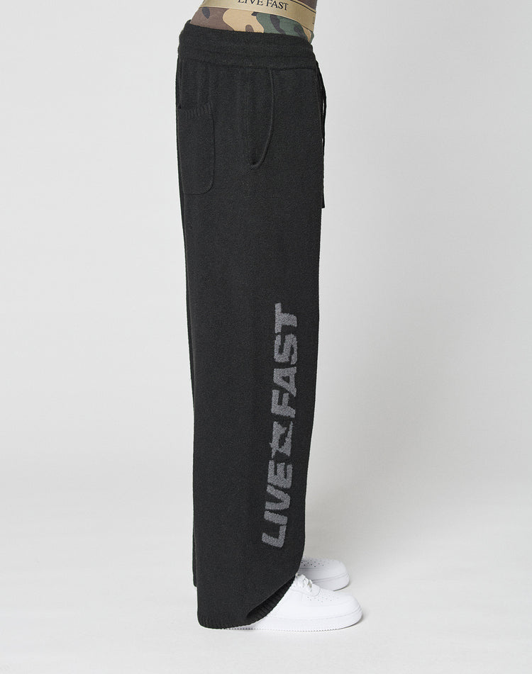 Live Fast Boucle Pants