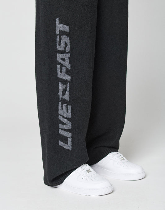 Live Fast Boucle Pants