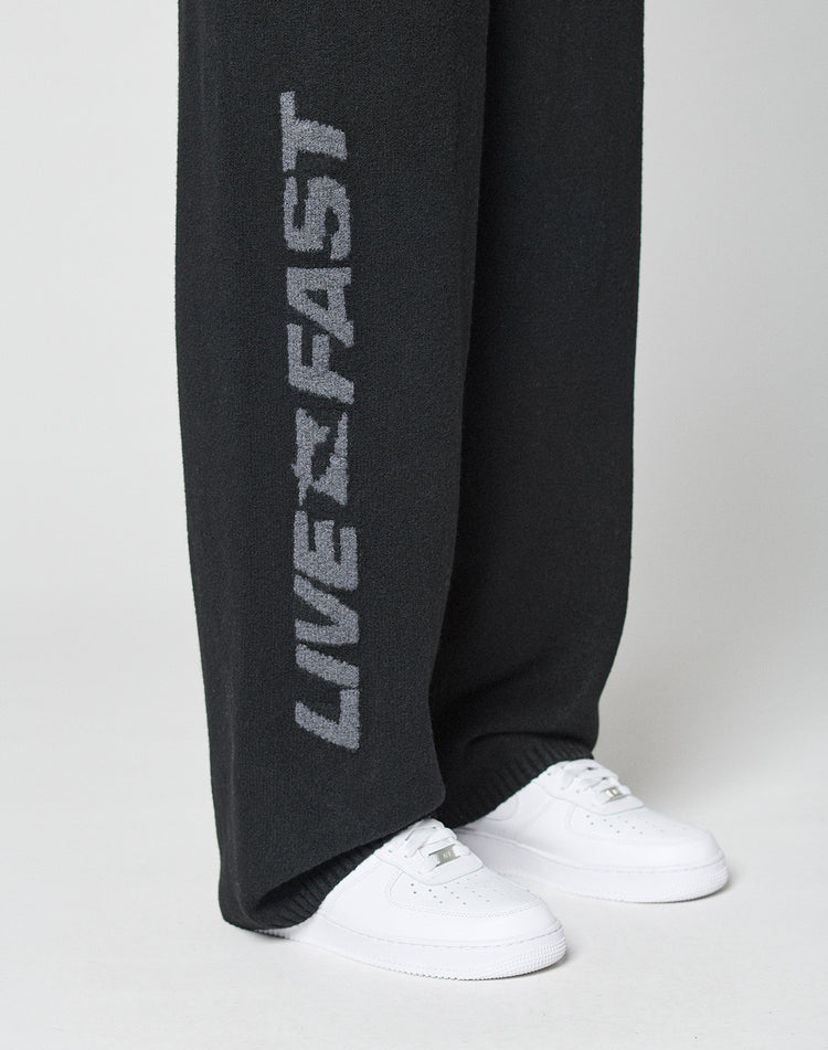 Live Fast Boucle Pants