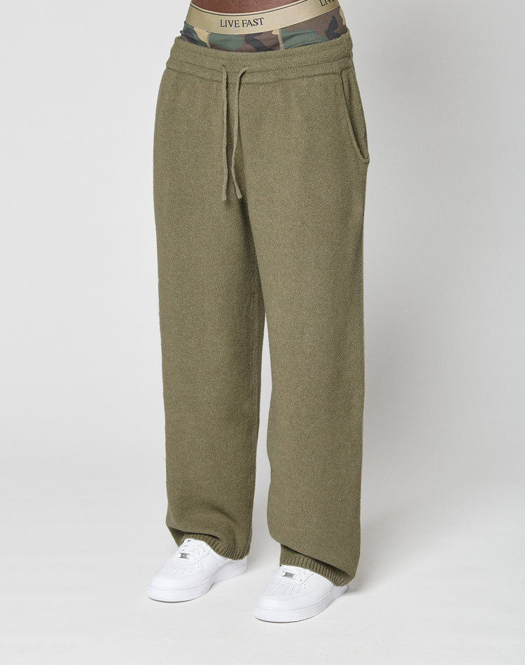 Live Fast Boucle Pants