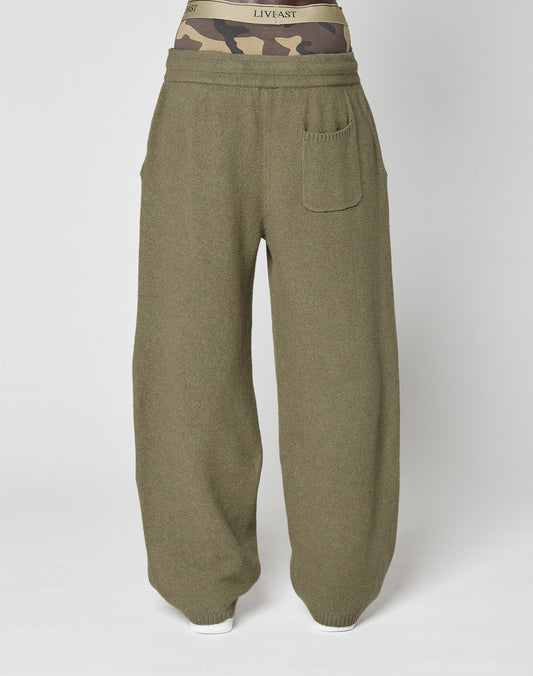 Live Fast Boucle Pants