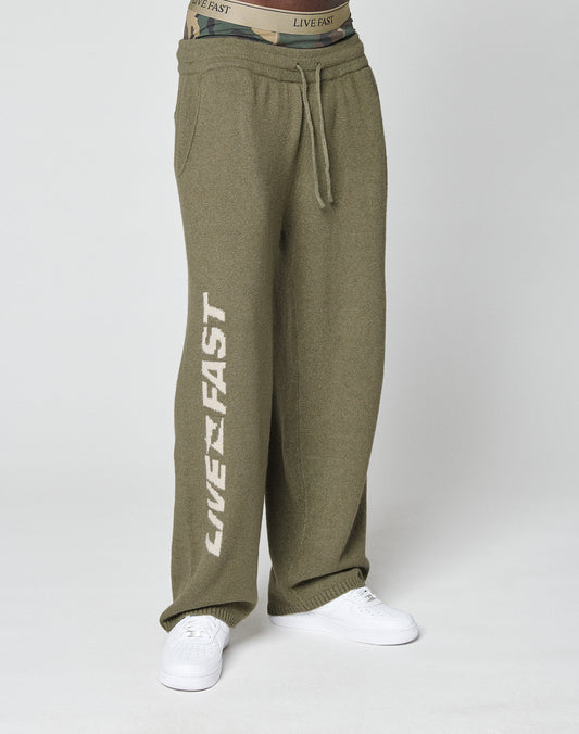Live Fast Boucle Pants