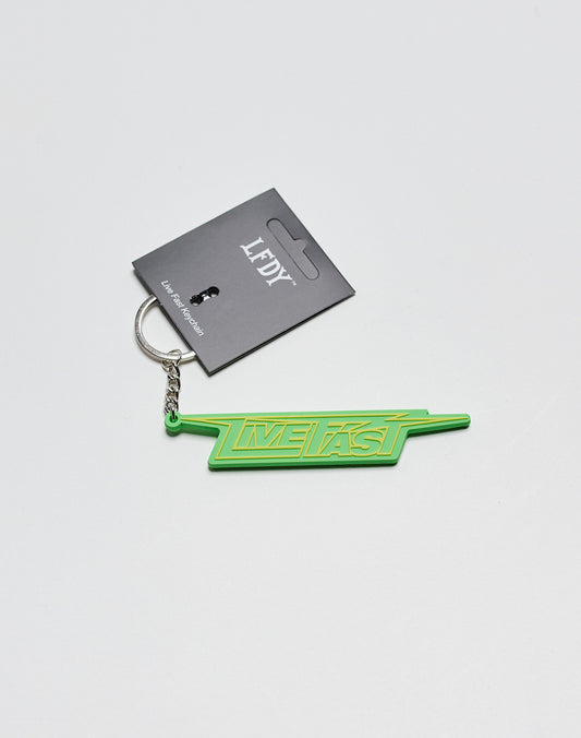Live Fast Keychain