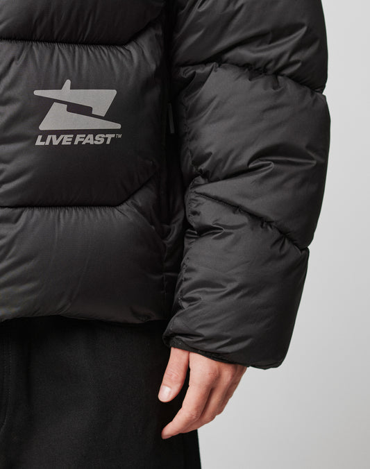 Live Fast Puffer Jacket