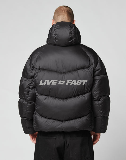 Live Fast Puffer Jacket