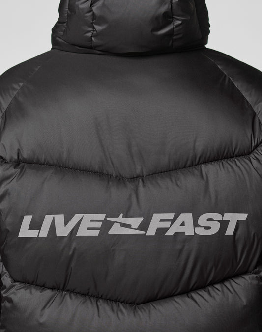 Live Fast Puffer Jacket