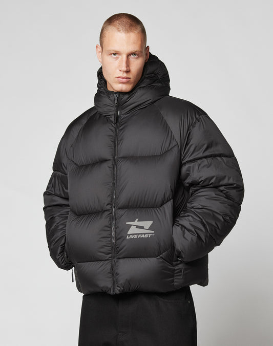 Live Fast Puffer Jacket