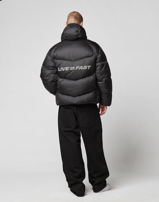 Live Fast Puffer Jacket