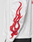 The LFDY We Walked Longsleeve by LIVE FAST DIE YOUNG is a white cotton shirt with a striking red flame graphic on the sleeve.