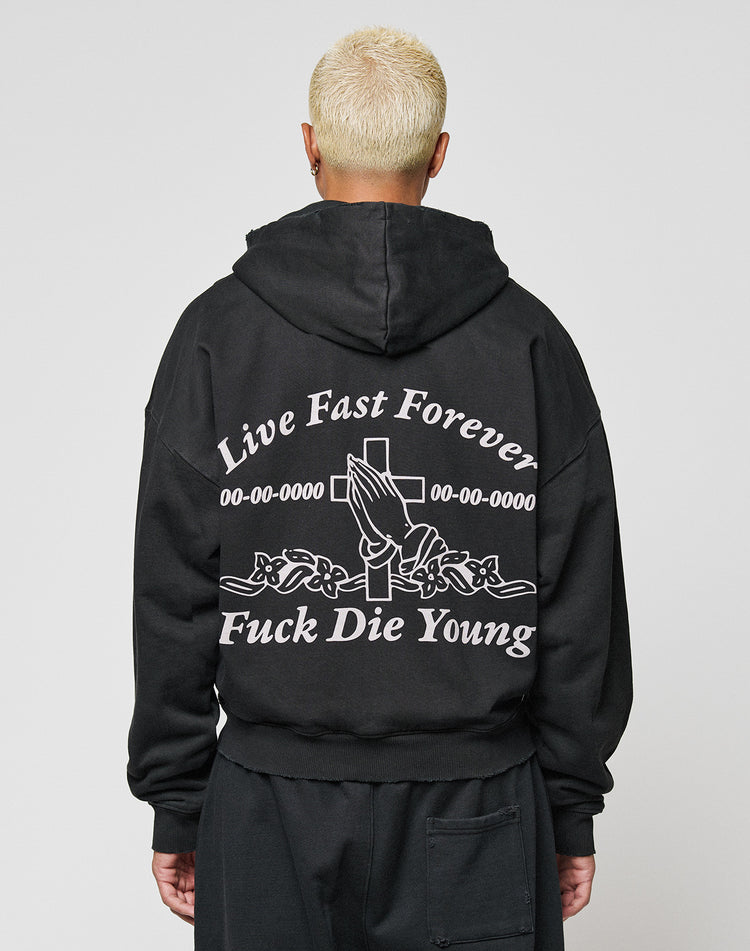 LFDY Praying Hooded Zip