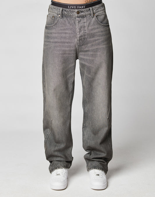 Rhomb Wide Denim