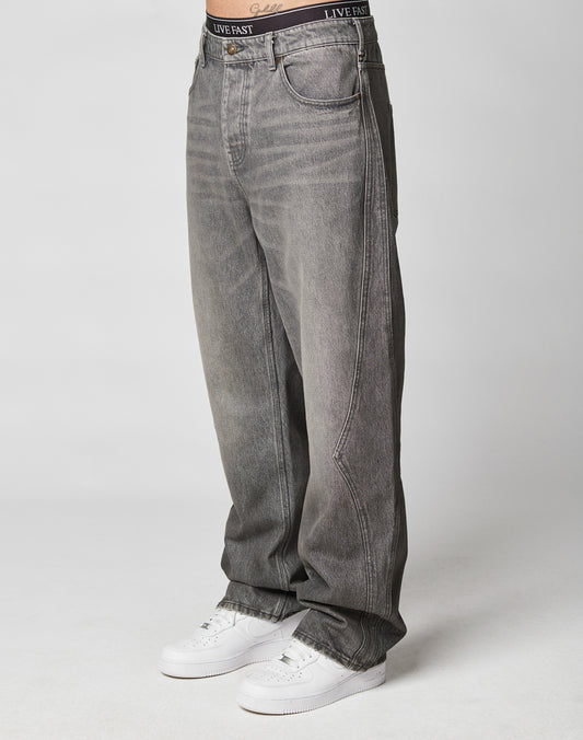 Rhomb Wide Denim