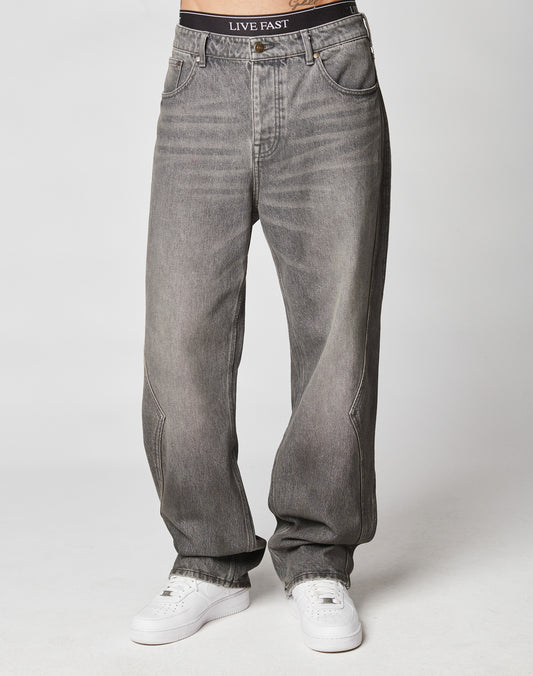 Rhomb Wide Denim