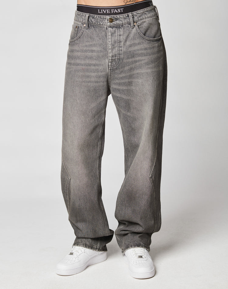 Rhomb Wide Denim